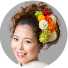 日式頭花裝飾的租借