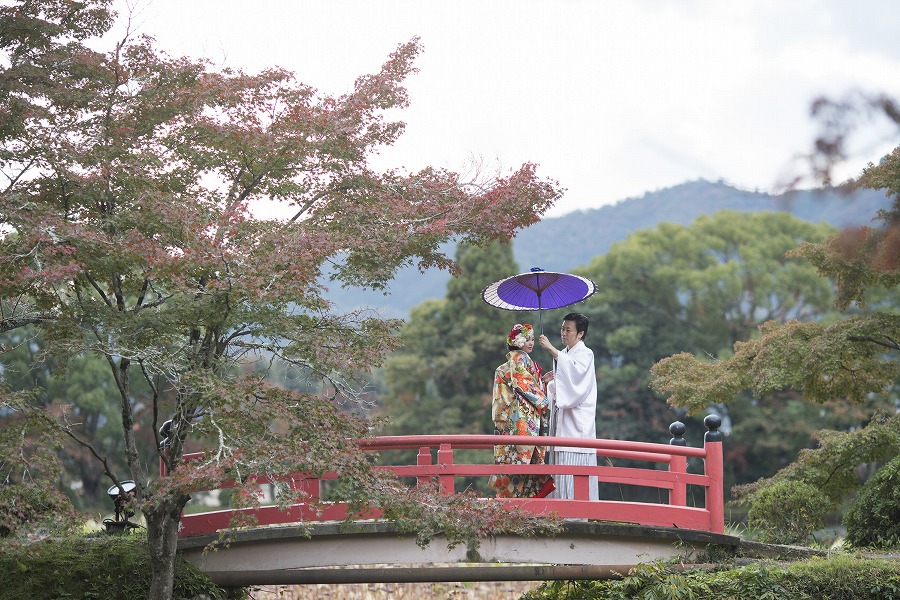 大覚寺　大沢池11月中旬